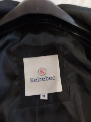 Chaqueta Cazadora Negra Mujer Kelrebec impecable .