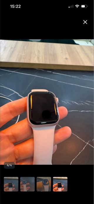 Apple Watch Series 9 Plata/ Beige