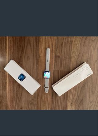 Apple Watch Series 9 Plata/ Beige