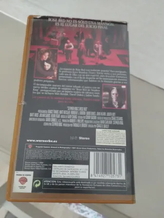 VHS Stephen King Rose Red (Español)
