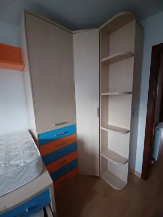 Habitación juvenil. En Zaragoza.