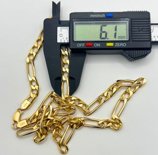 Cadena Figaro Oro 18k 53.96 gr.