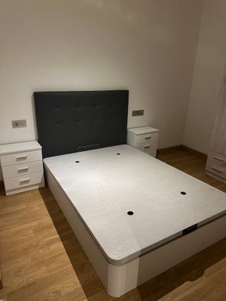 Cama canapé y colchón