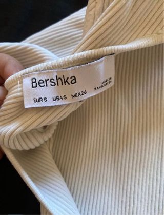 Body Bershka manga larga espalda descubierta