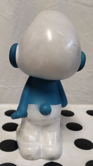 Puffo Brontolone Fischietto Vintage 1982 Furga