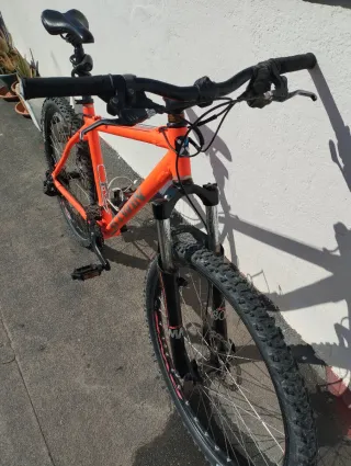 Bicicleta Rockrider 500 M 26 Naranja