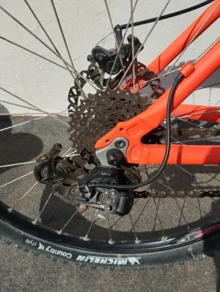 Bicicleta Rockrider 500 M 26 Naranja