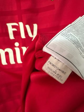 Camiseta Nike Arsenal Fly Emirates vintage 2000s