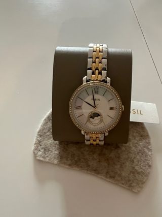 Reloj Fossil Mujer Dorado y Plateado