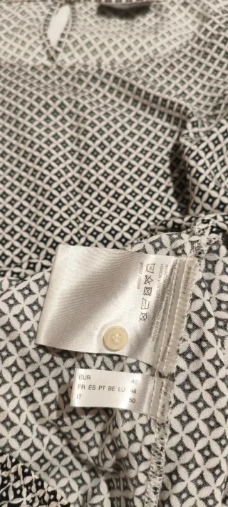 Blusa C&A manga 3/4 con goma