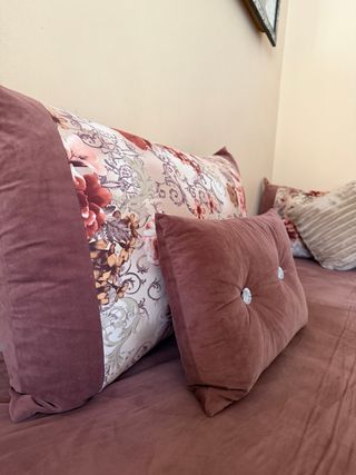 Divano Marocchino in Tessuto e Velluto