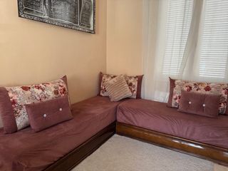 Divano Marocchino in Tessuto e Velluto