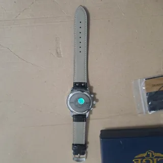 Orologio LIGE Cronografo Argento e Nero