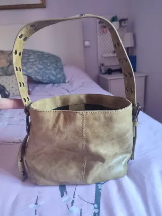 Bolso Parfois Beige/Dorado