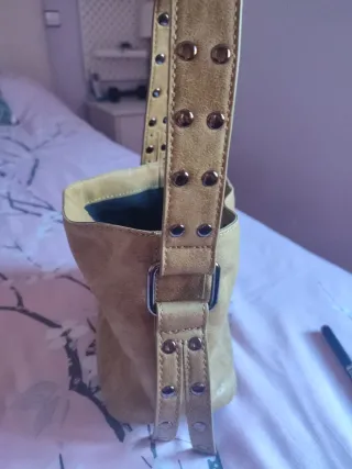 Bolso Parfois Beige/Dorado