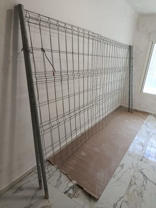 Vallas metálicas de jardín