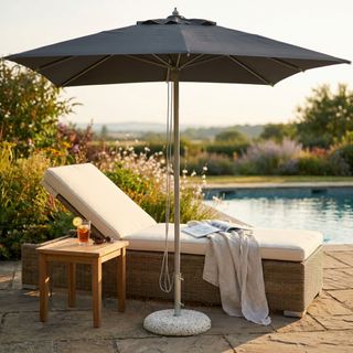 Ombrellone 3x3 m in Alluminio Mantovana Telo 180gr