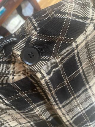 Bermudas cuadros vintage Talla 38