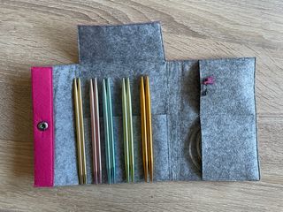 Kit agujas circulares intercambiables