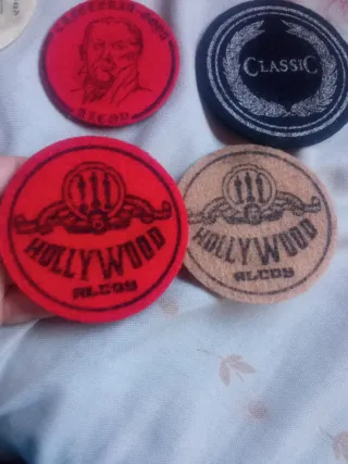 Lote 10 Posavasos Antiguos Alcoy