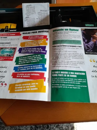 Juego de mesa Cluedo Descubre los secretos