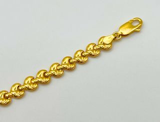 Pulsera Oro 18k Arabesca 8.44 gr.