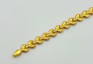 Pulsera Oro 18k Arabesca 8.44 gr.