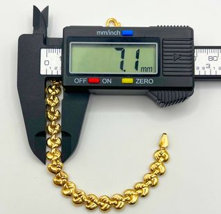 Pulsera Oro 18k Arabesca 8.44 gr.