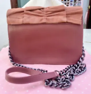 Bolso Zara Rosa/Coral