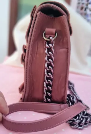 Bolso Zara Rosa/Coral