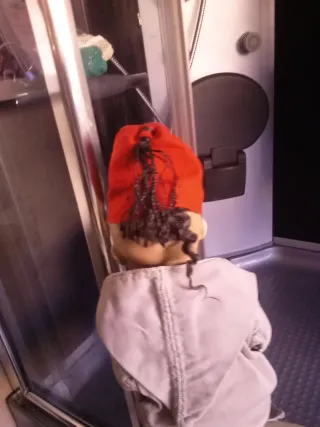 Muñeco porcelana antiguo traje musulmán