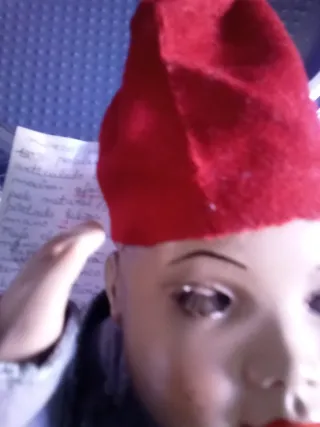 Muñeco porcelana antiguo traje musulmán