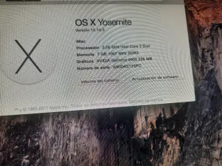 Imac Apple 21.5 Plata