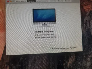 Imac Apple 21.5 Plata
