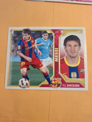 Cromos FC Barcelona Jugadores Messi 2011 2012