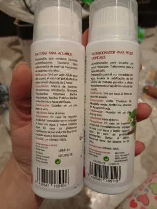 Accesorios para pecera