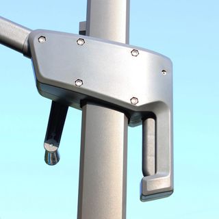 Ombrellone Decentrato 2x3 m in Alluminio con Led