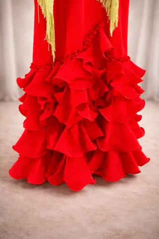 Traje de gitana o flamenca