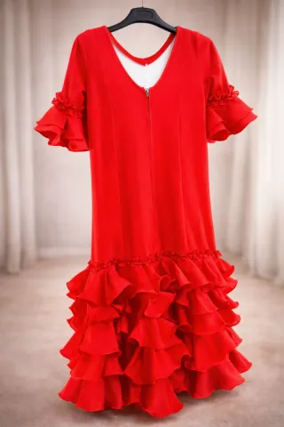 Traje de gitana o flamenca