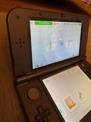 Nintendo 3DS XL Gris Completa