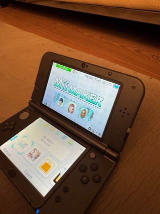 Nintendo 3DS XL Gris Completa