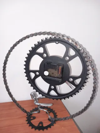 Reloj Industrial Metal Reciclado