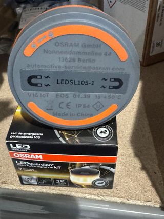Luz de emergencia V16 OSRAM homologada