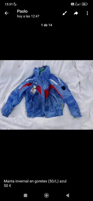 Chaqueta Gore-Tex Vuarnet Talla L