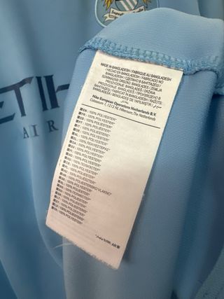 Camiseta Oficial Manchester City Kun Agüero 10