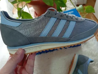 Zapatillas Adidas Talla 42 Gris y Azul