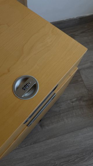 Mesa Escritorio Ikea Galant Blanca y Madera