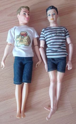 Lote de Barbies y Ken con Ropa