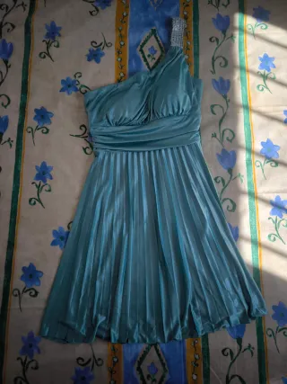 Vestido azul de fiesta