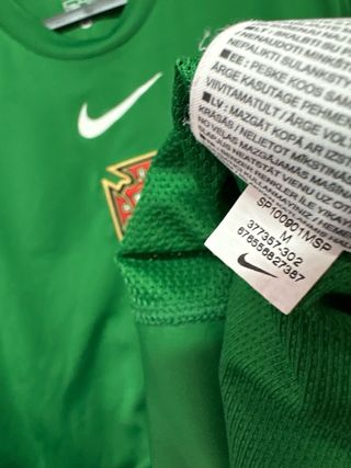 Camiseta oficial Nike Portugal 2010